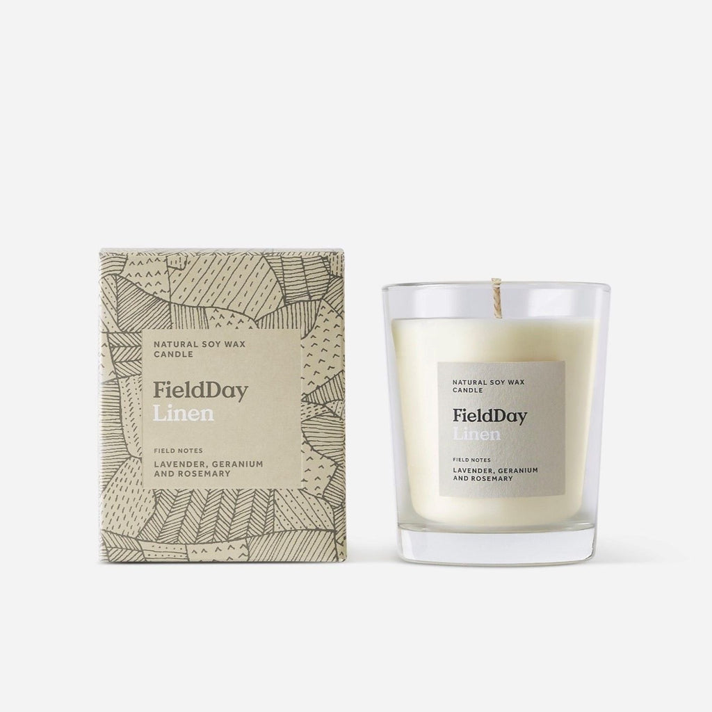 field day linen candle